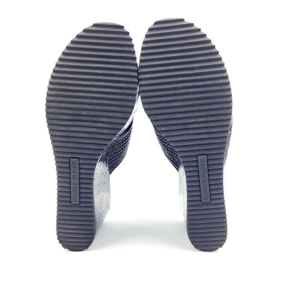 DONALD J. PLINER Womens Criss Cross Front Peep‎ Toe Wedge Sandals - Picture 8 of 8